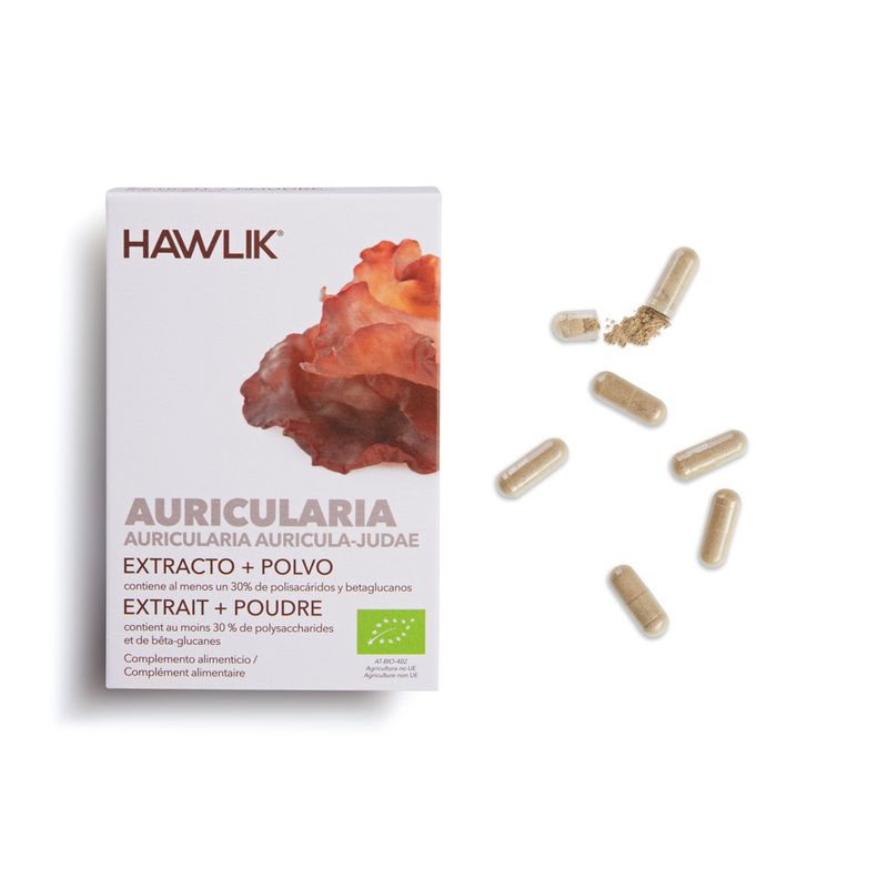 HAWLIK Gélules d'Auricularia biologique